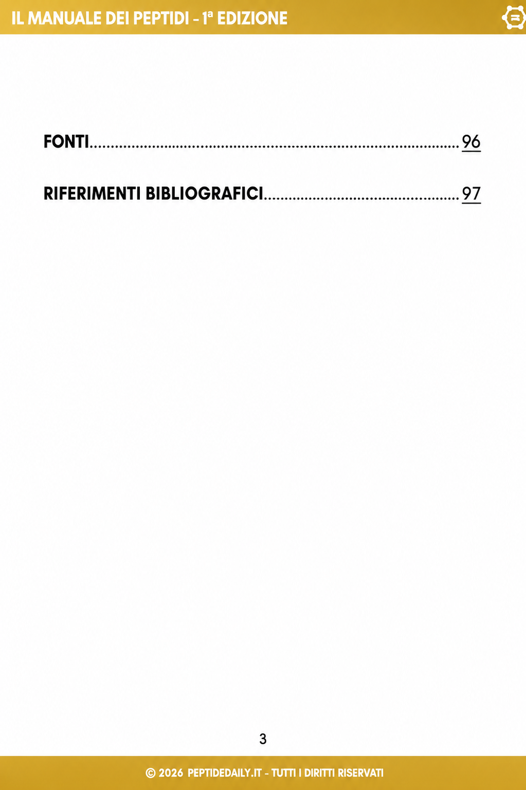 Anteprima Manuale dei Peptidi