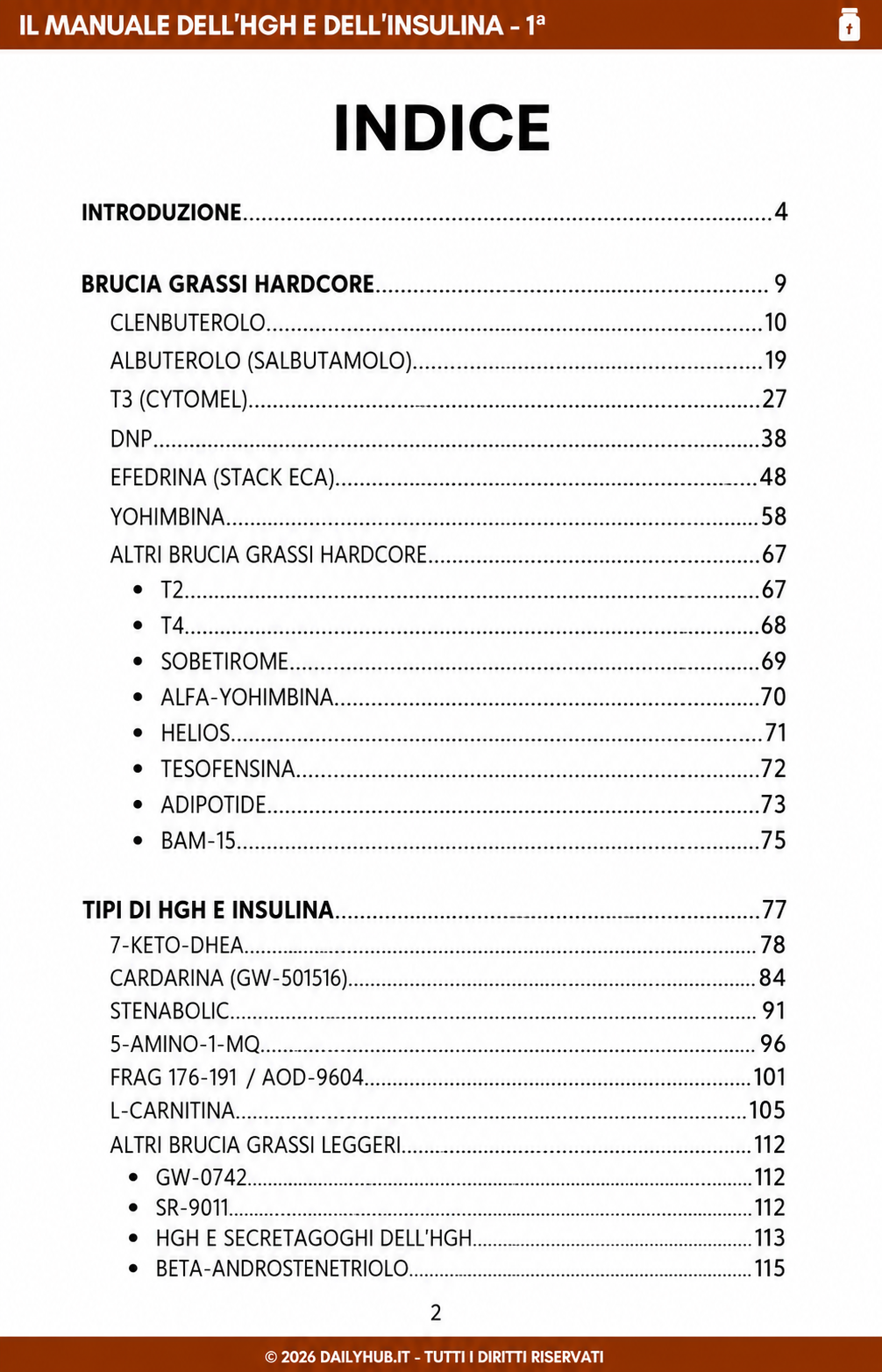 IL MANUALE DEI BRUCIA GRASSI
