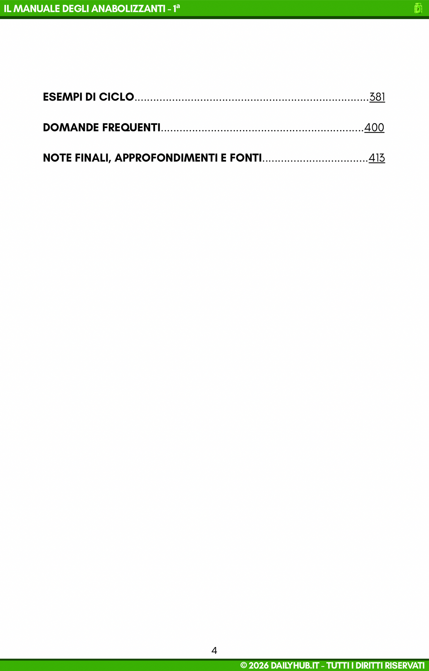 IL MANUALE DEGLI AAS (ANABOLICI)